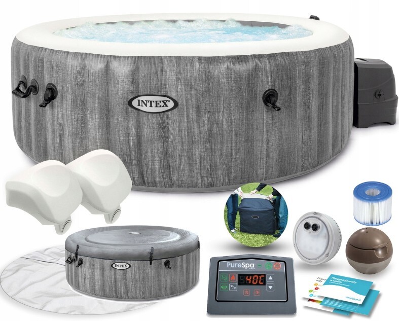 Intex 28440 SPA Jacuzzi Greywood