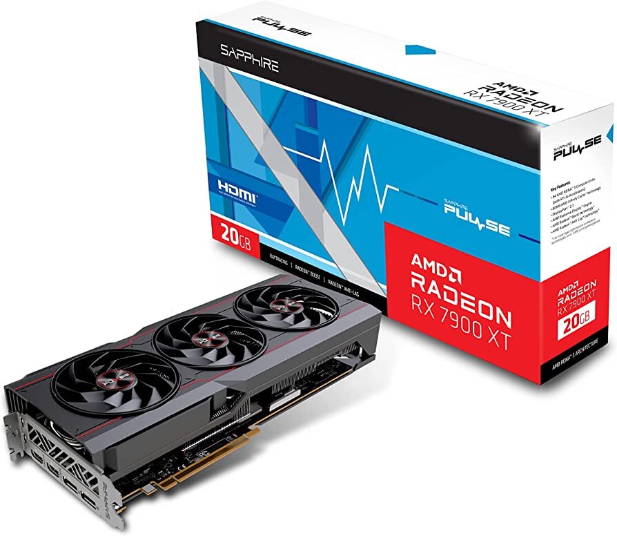 Sapphire PULSE Radeon RX 7900 XT 20GB GDDR6 320Bit / 11323-02-20G