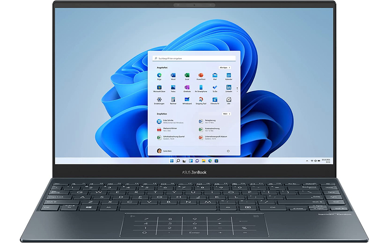 ASUS ZenBook UM425U-KI167T / 14 IPS FullHD / Ryzen 7 5700U / 16GB LPDDR4 / 512GB NVMe /