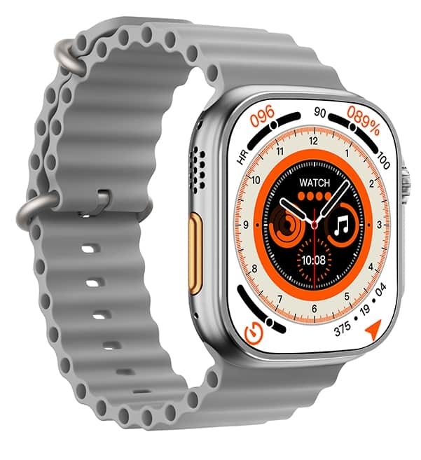 Charome Smart Watch HD Call T8 Ultra Silver