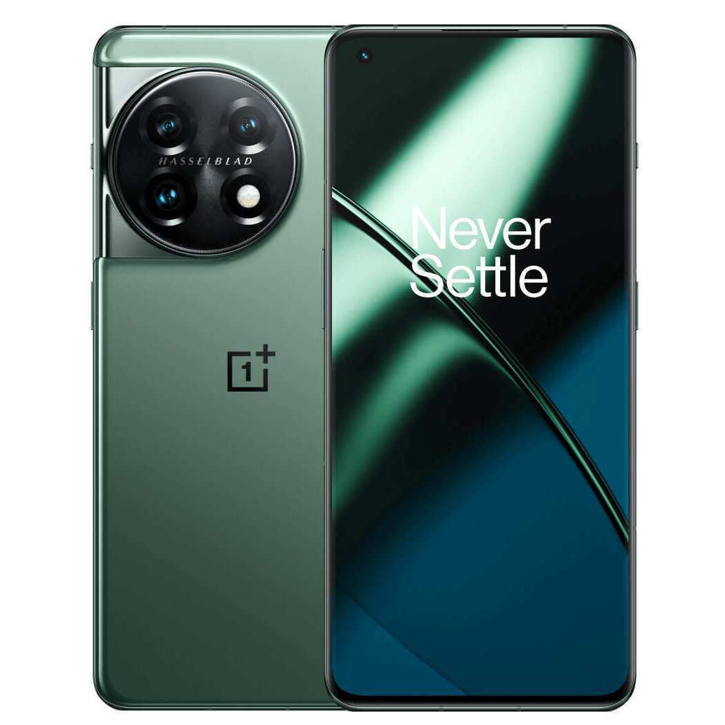 OnePlus 11 / 6.7 LTPO3 Fluid AMOLED 120Hz / Snapdragon 8 Gen 2 / 16GB / 256GB / 5000mAh / Green