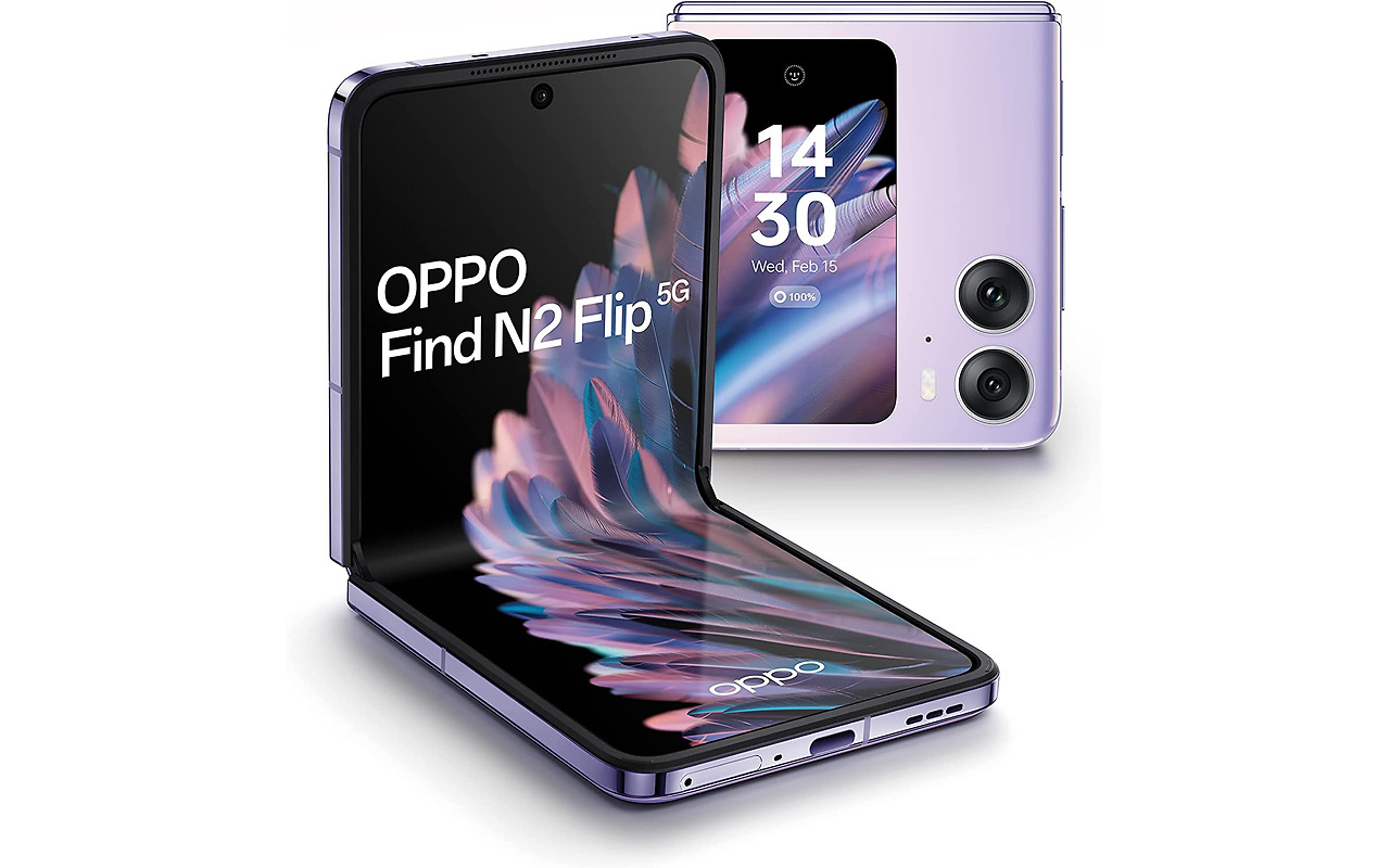 OPPO Find N2 Flip / 6.8 LTPO AMOLED 120Hz / Dimensity 9000+ / 8GB / 256GB / 4300mAh / Magenta
