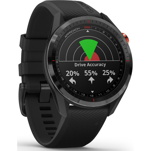 Garmin Approach S62 Black Ceramic Bezel / 010-02200 Black CT10