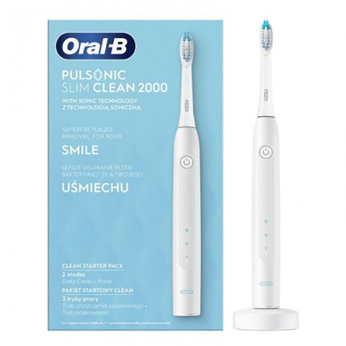 Braun Oral-B S111.513.2 Pulsonic Slim Clean 2000 White