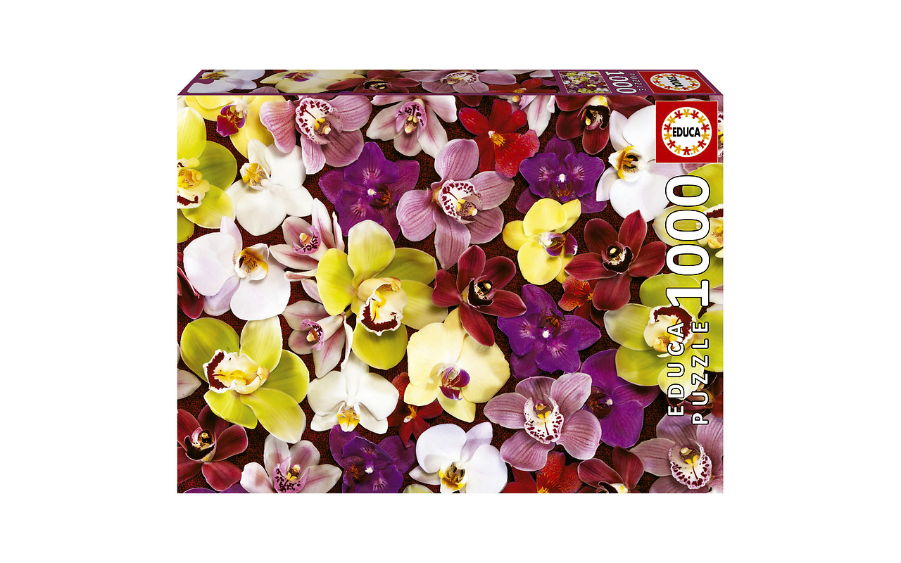 EDUCA Orchid Collage 1000