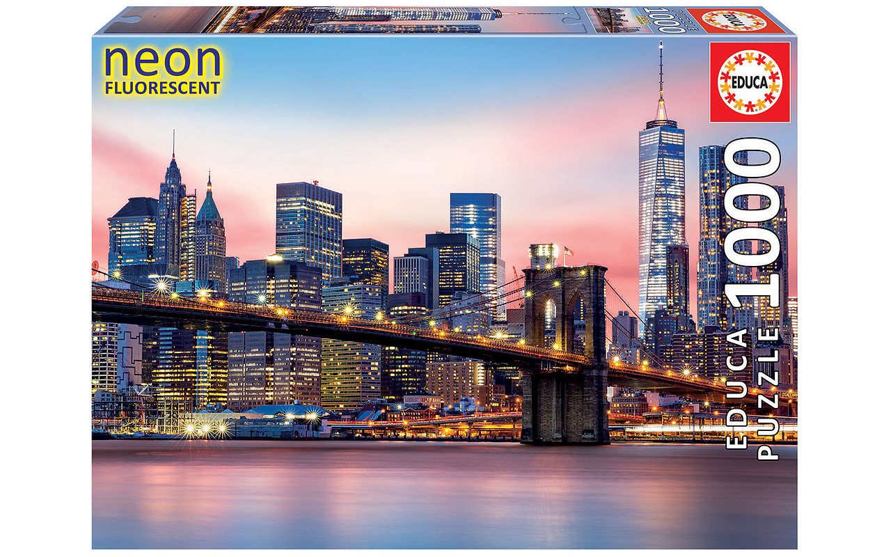 EDUCA Brooklyn Bridge Neon 1000