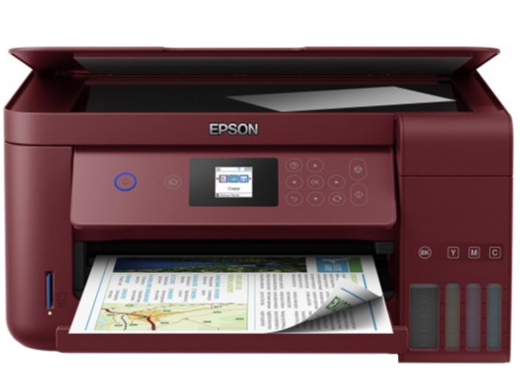 MFD Epson L4167 A4 / Wi-Fi / Auto-Duplex / Copier / Printer / Scanner Red