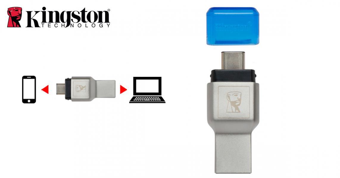 Kingston MobileLite Duo 3C USB3.1 + USB Type C FCR-ML3C