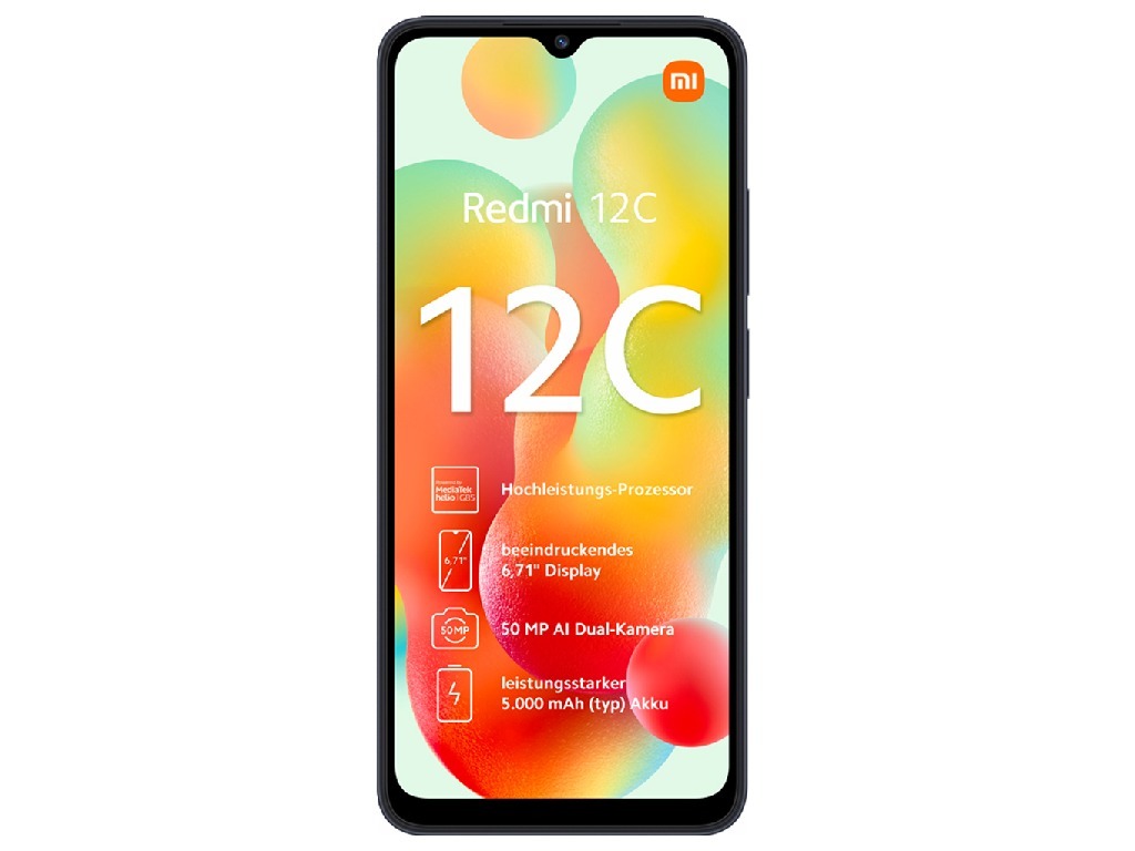 Xiaomi Redmi 12C / 6.7 IPS / Helio G85 / 4GB / 128GB / 5000mAh Grey