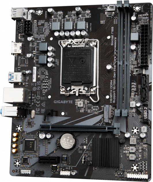 GIGABYTE H610M K DDR4 / mATX LGA1700 DDR4 3200