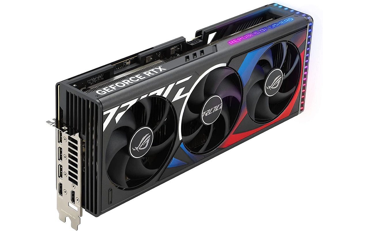 ASUS GeForce RTX 4090 24GB GDDR6X ROG Strix Gaming OC 384bit / ROG-STRIX-RTX4090-O24G-GAMING