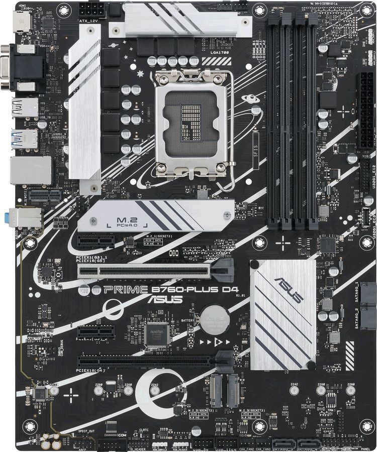 ASUS PRIME B760-PLUS D4 / ATX LGA1700 DDR4 5066