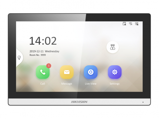 HIKVISION DS-KH6350-WTE1 / Interfon Black