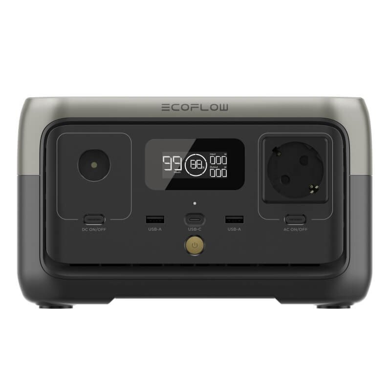 EcoFlow RIVER 2 Portable Power Station 256Wh / ZMR600-B-EU