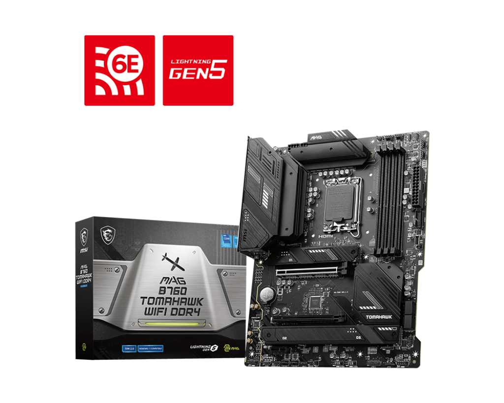 MSI MAG B760 TOMAHAWK WI-FI / ATX LGA1700 DDR4 5333