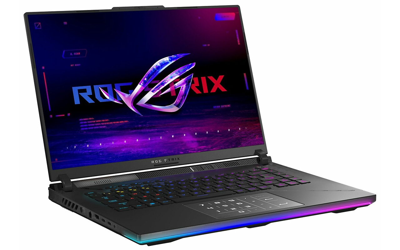ASUS ROG Strix SCAR 16 G634JY / 16 QHD+ 240Hz / Core i9-13980HX / 32Gb DDR5 / 2.0Tb SSD / GeForce RTX 4090 16Gb / No OS