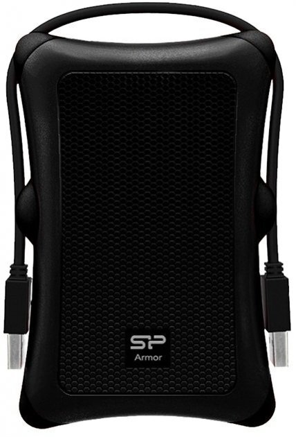 Silicon Power Armor A30 / 1.0TB 2.5 External HDD / SP010TBPHDA30S3 Black