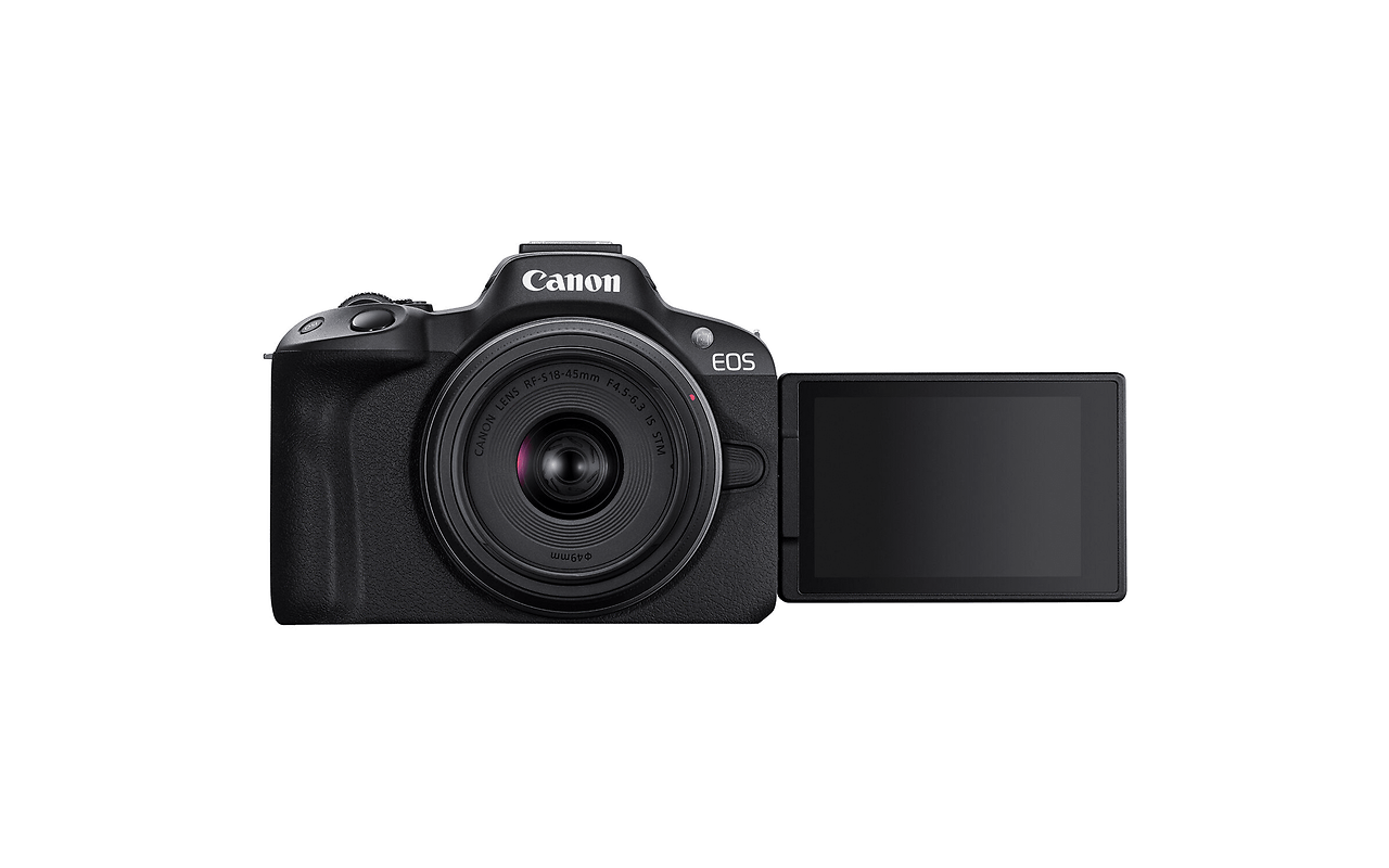 Canon EOS R50 + RF-S 18-45 f4.5-6.3 IS STM Black