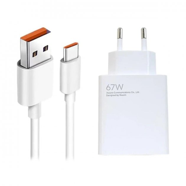 Xiaomi 67W Charging Combo + Cable Type-C
