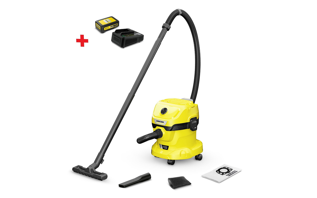 KARCHER WD 2-18 V-12/18 Battery + Kit Li-Ion / 1.628-500.01