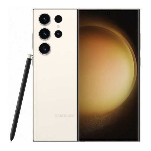 Samsung Galaxy S23 Ultra / 6.8 Dynamic AMOLED 2X 120Hz / Snapdragon 8 Gen 2 / 8GB / 256GB / 5000mAh / 200Mpix f1.7mm / S918 Beige