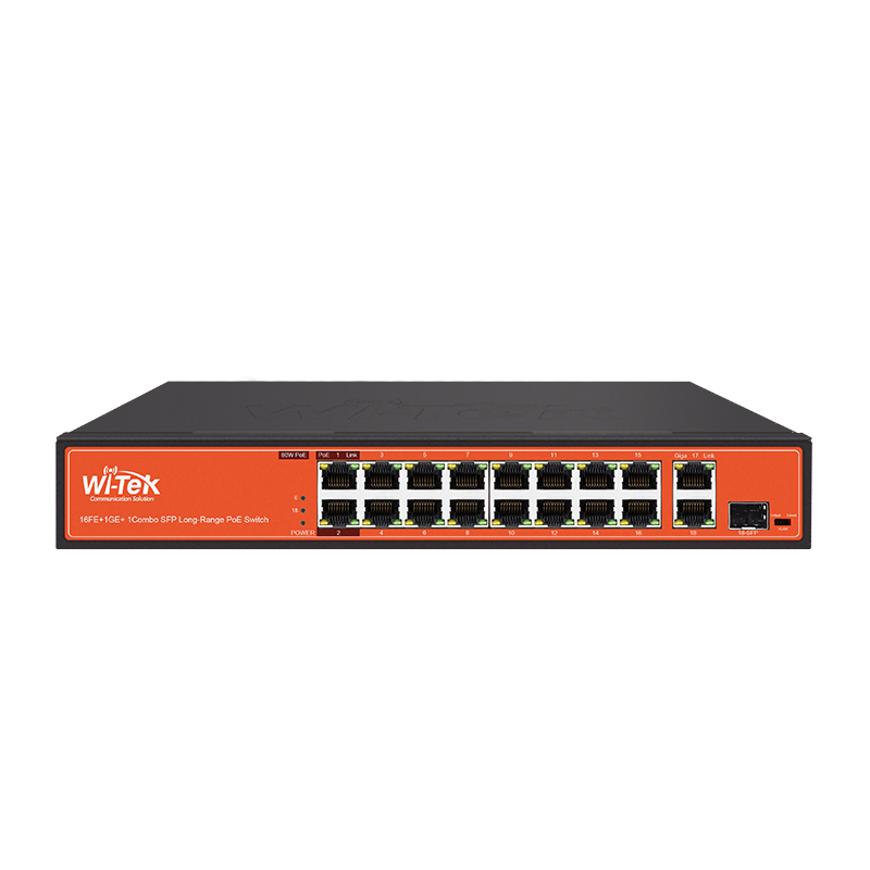 Wi-Tek WI-PS518G / 16 POE
