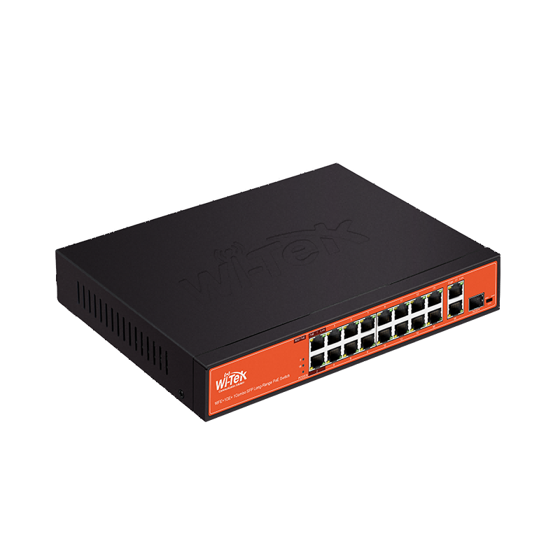 Wi-Tek WI-PS518G / 16 POE