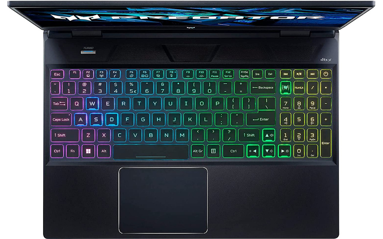 ACER Predator Helios PH315-55-71EF / 15.6 QHD IPS 165Hz / Core i7-12700H / 16GB DDR4 / 1.0TB NVMe / GeForce RTX 3070Ti 8GB GDDR6X / no OS /