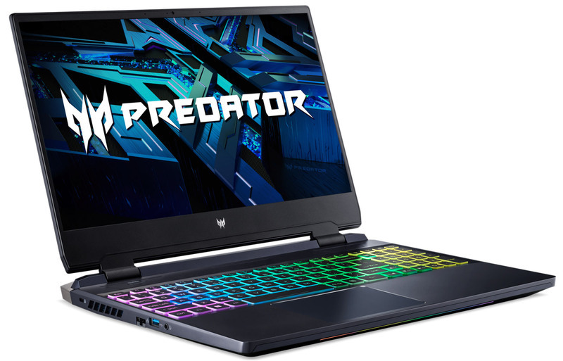 ACER Predator Helios PH315-55-75HU Abyssal Black / 15.6 FullHD IPS 165Hz / Core i7-12700H / 16GB DDR4 / 1.0TB NVMe / GeForce RTX 3060 6GB GDDR6 / no OS