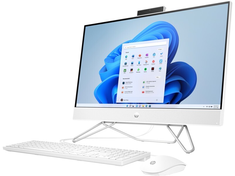 HP AiO 24-df1059ur / 23.8 FullHD IPS / Core i3-1125G7 / 8GB DDR4 / 512GB NVMe / GeForce MX330 / DOS / 5B294EA#ACB