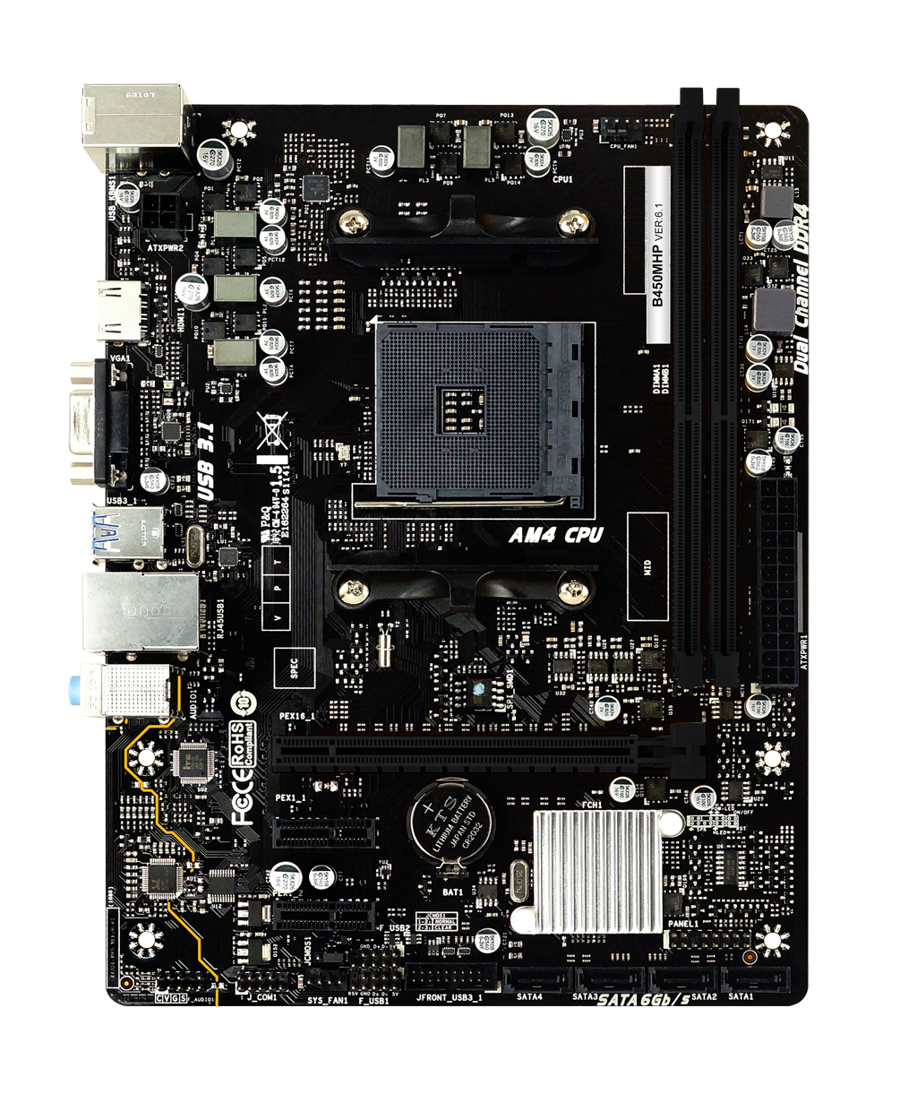 Biostar B450MHP / mATX AM4 DDR4 3200