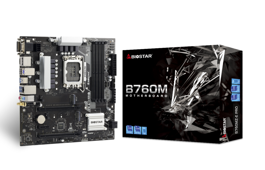 Biostar B760MZ-E PRO / mATX LGA1700 DDR5 6000