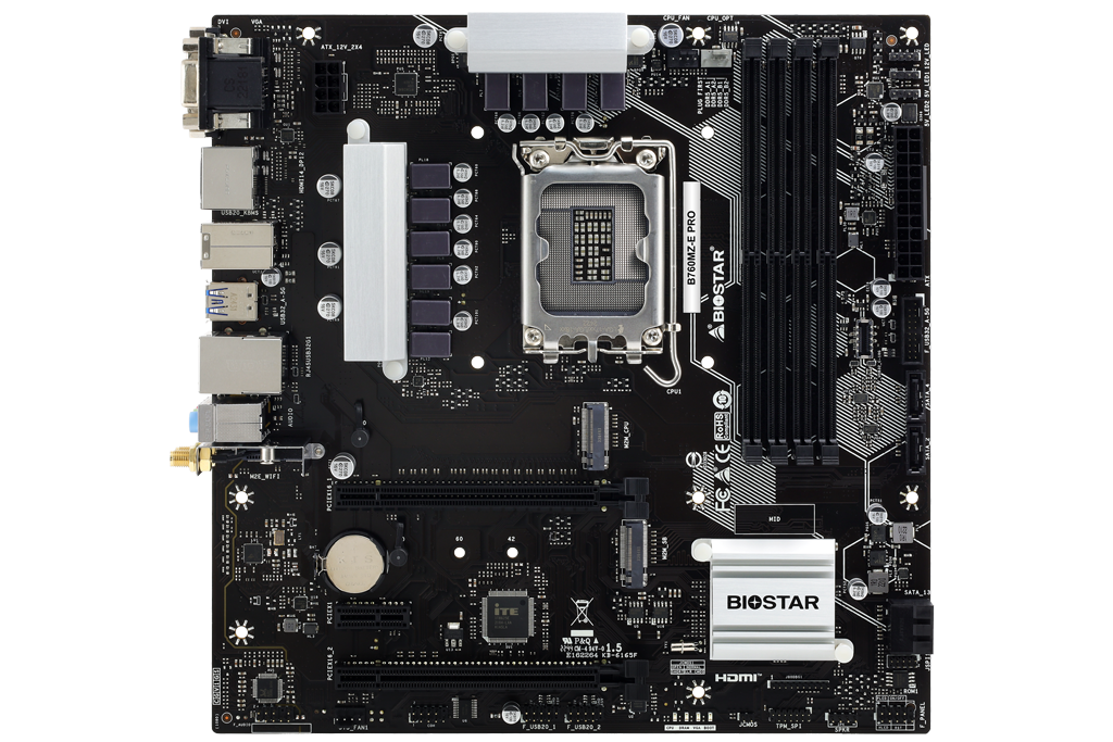 Biostar B760MZ-E PRO / mATX LGA1700 DDR5 6000