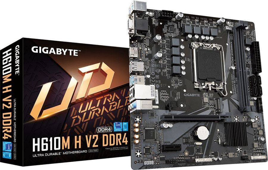 GIGABYTE H610M H V2 / mATX LGA1700 DDR4 3200