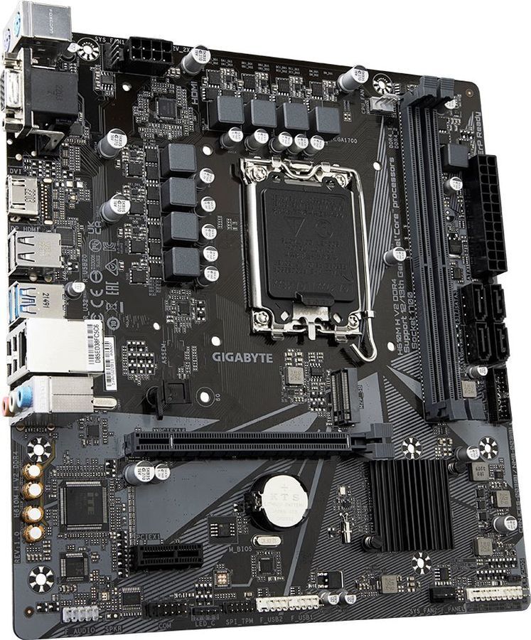 GIGABYTE H610M H V2 / mATX LGA1700 DDR4 3200