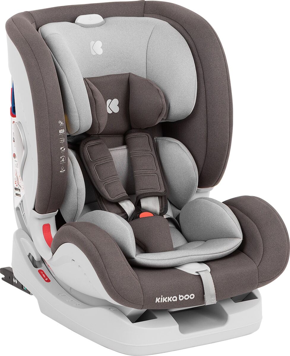 Kikka Boo 0-1-2-3  4in1 ISOFIX Brown