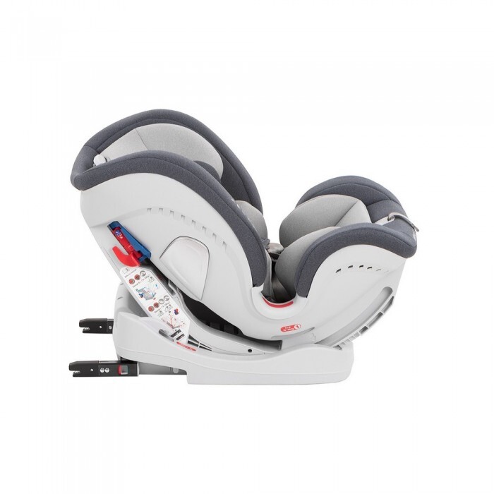 Kikka Boo 0-1-2-3  4in1 ISOFIX Grey