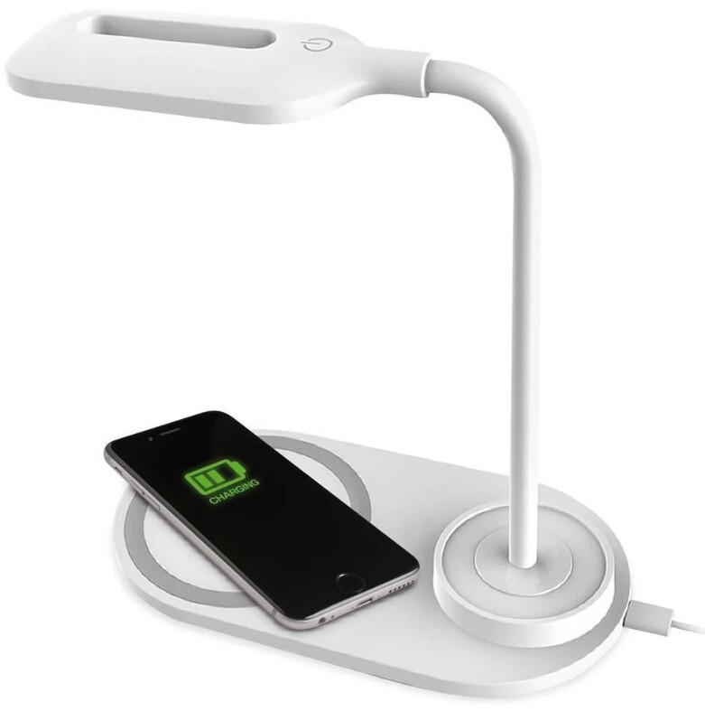 Platinet Desk Lamp Wirless Charger 5W White