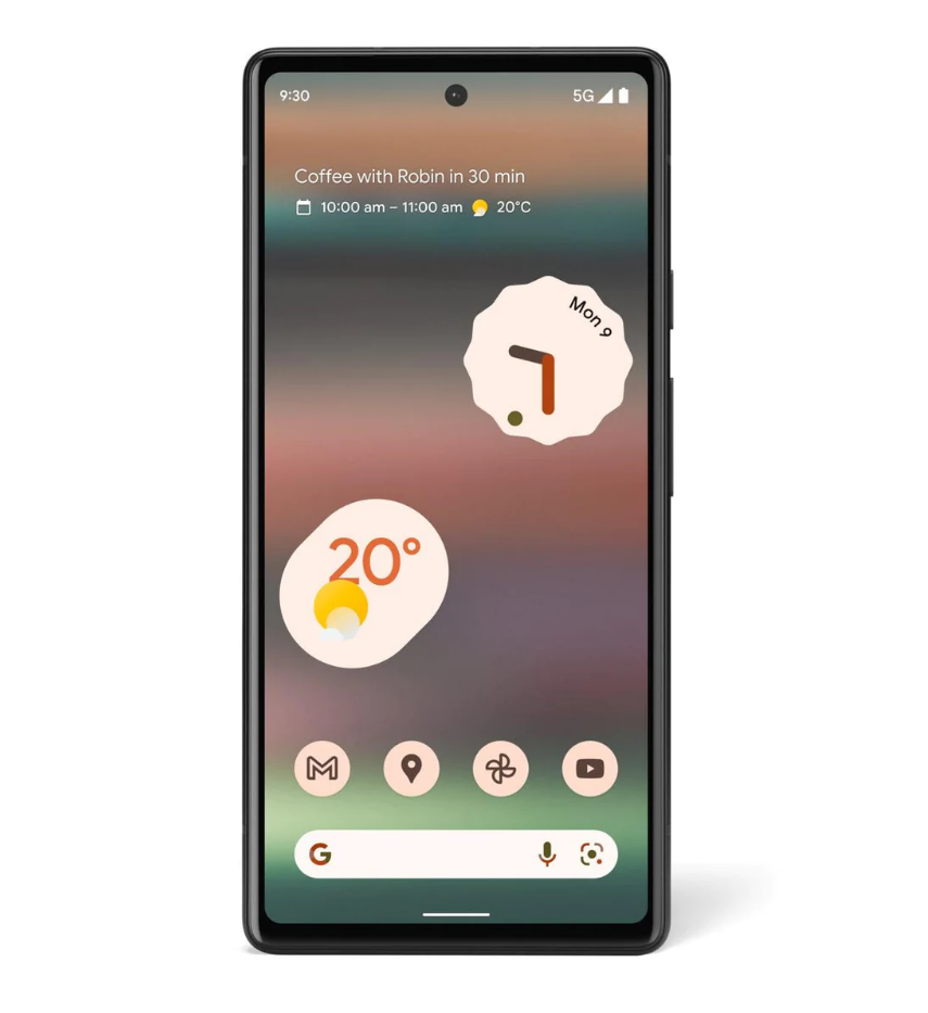 Google Pixel 6a 5G / 6.1 OLED HDR / Google Tensor / 6GB / 128GB / 4410mAh Green
