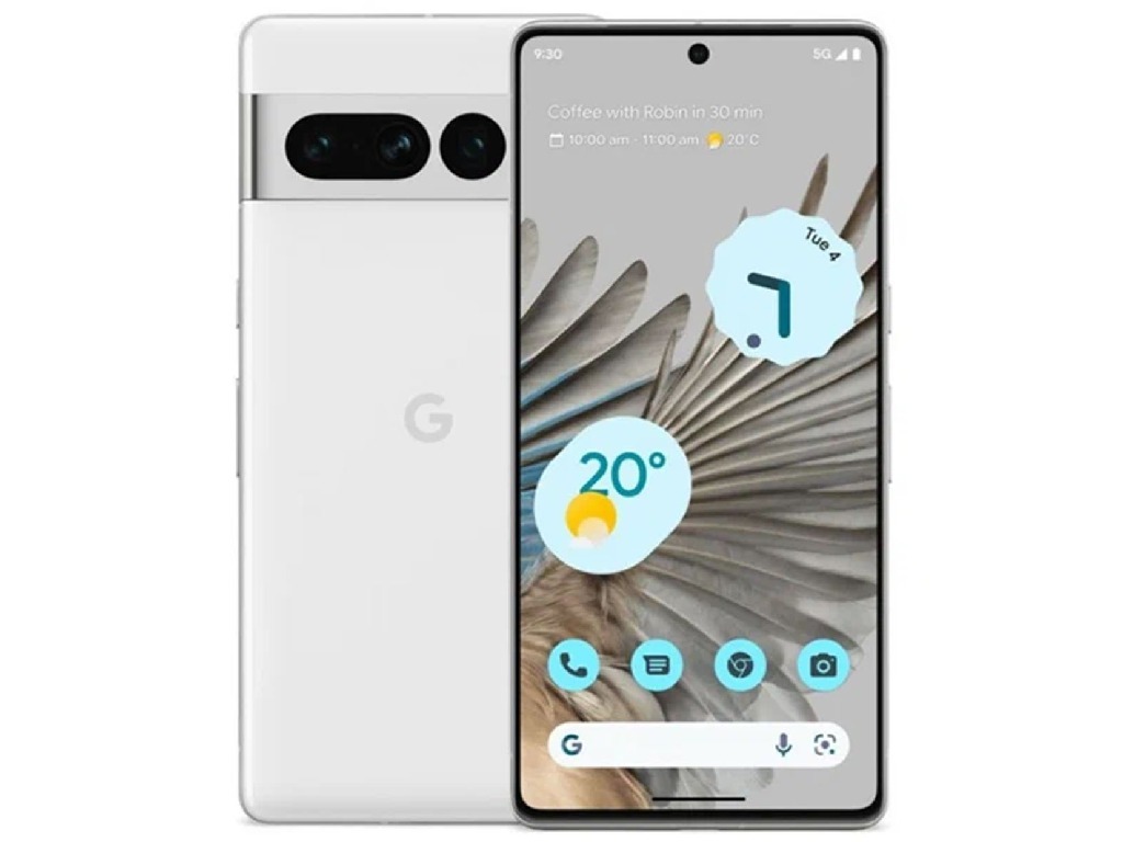 Google Pixel 7 Pro 5G Dual / 6.7 LTPO AMOLED 120Hz / Tensor G2 / 12GB / 256GB / 5000mAh White