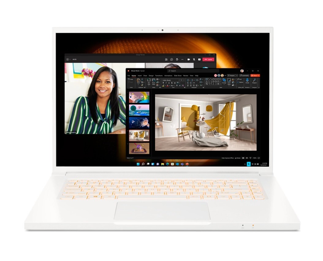 ACER ConceptD 3 Pro / 16 WUXGA IPS / Core i7-11800H / 16GB DDR4 / 1024GB NVMe / Quadro T1200 4GB GDDR6 / Windows 11 PRO / CN316-73P-79ZW