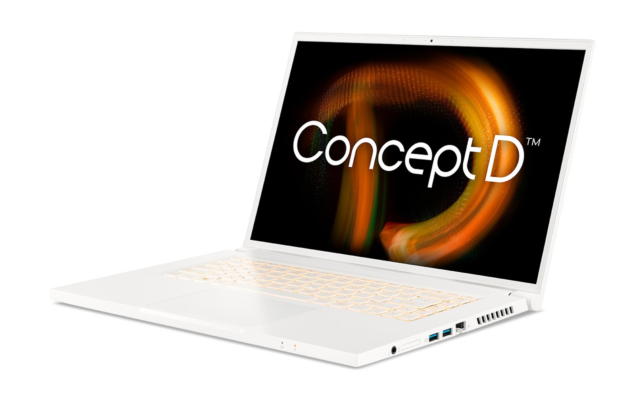 ACER ConceptD 3 / 16 WUXGA IPS / Core i7-11800H / 16GB DDR4 / 1024GB NVMe / GeForce RTX 3050 Ti 4GB GDDR6 / Windows 11 Home / CN316-73G-71ZX