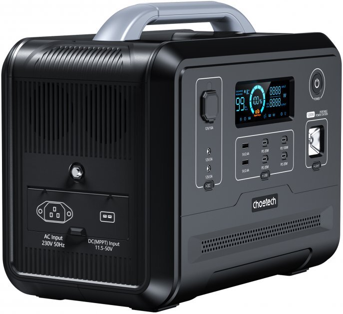 CHOETECH 1200Wh Bidirectional charging Power Station