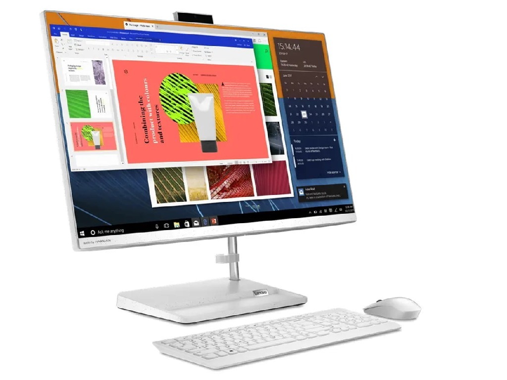 Lenovo IdeaCentre 3 24IAP7 / 23.8 FullHD IPS / Core i5-12450H / 16GBDDR4 / 512GB NVMe / No OS White