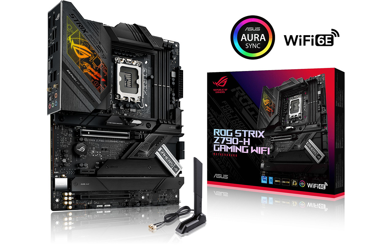 ASUS ROG STRIX Z790-H GAMING WI-FI / ATX LGA1700 DDR5 7800