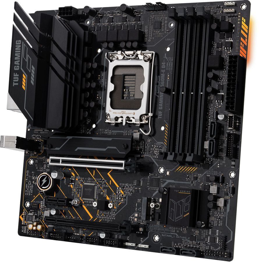 ASUS  TUF GAMING B660M-E D4 / mATX LGA1700 DDR4 5333