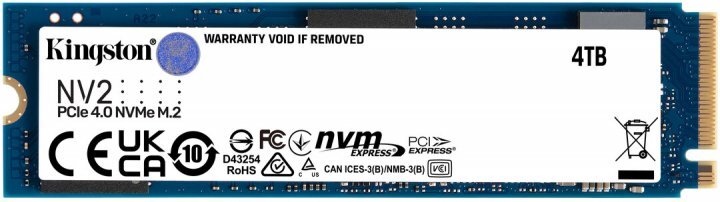 Kingston NV2 4.0TB NVMe / SNV2S/4000G