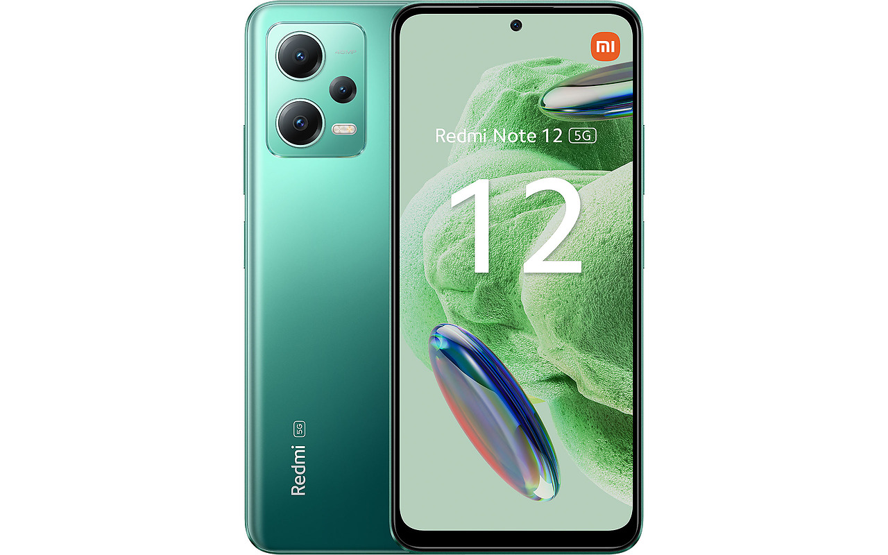 Xiaomi Redmi Note 12 5G / 6.67 AMOLED 120Hz / Snapdragon 4 Gen 1 / 6GB / 128GB / 5000mAh / Green