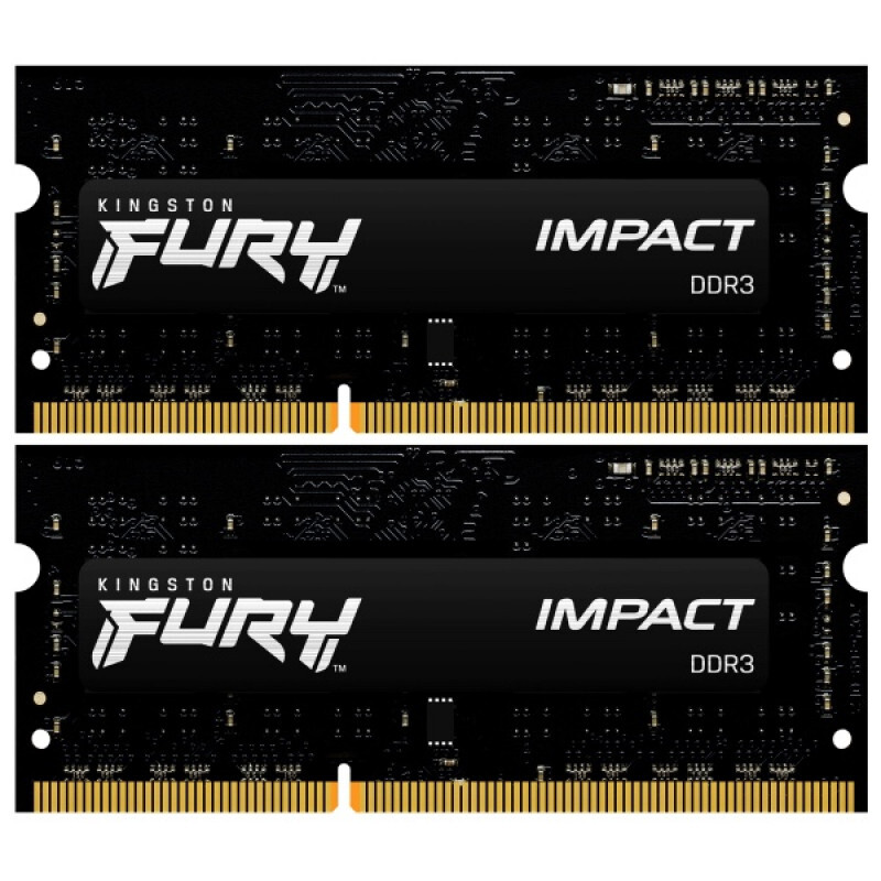 Kingston FURY Impact KF318LS11IBK2/8 / 2x 4GB DDR3L 1866 SODIMM