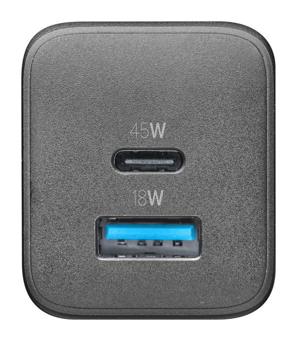 Cellularline GAN / 45W / 2 Ports PD + USB /